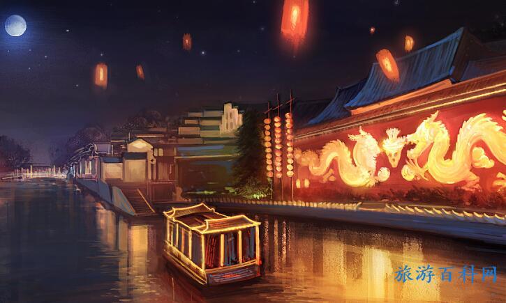 秦淮河南京景点(南京旅游景点秦淮河)