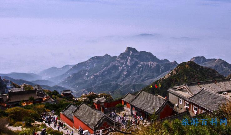 泰山各景点海拔高度(泰山海拔多少米)