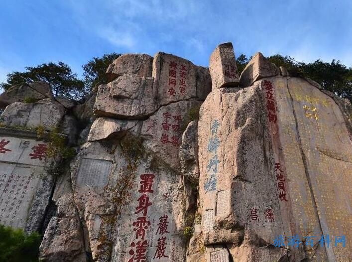 泰山各景点海拔高度(泰山海拔多少米)