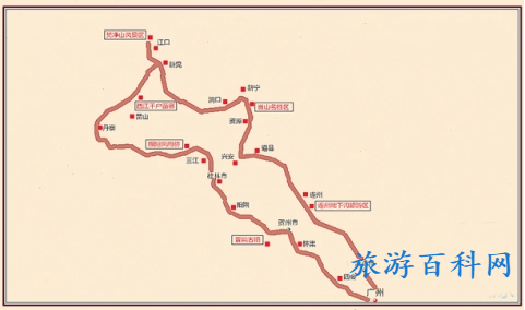 国内旅游路线