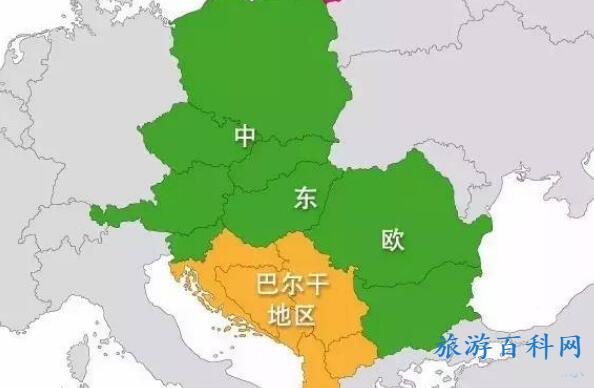 巴尔干半岛景点地图(巴尔干半岛国家地图)